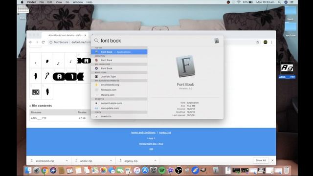 How To Add Fonts To Mac OS!