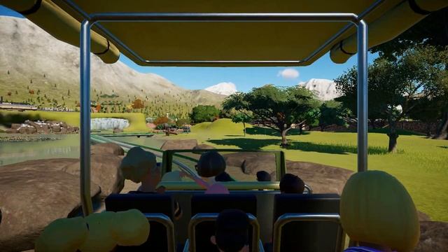 Planet Zoo - Taiga JEEP Safari Park - POV смотреть онлайн
