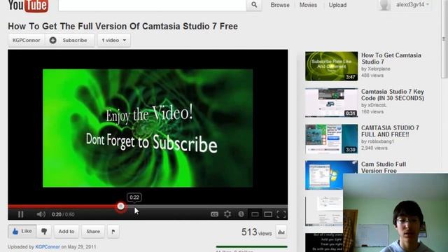 Camtasia Studio Update: someone gave out their product key смотреть онлайн