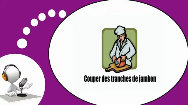 Французского видео урок = Кухня и приготовление пищи #Глаголы # 1