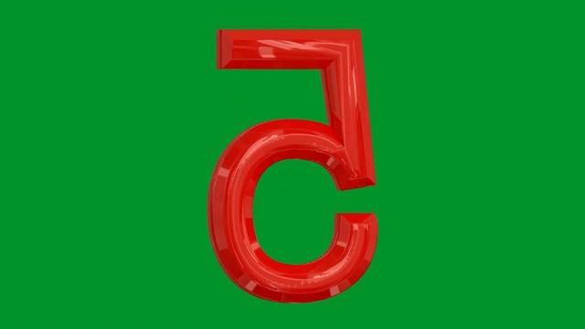 Number 5 Green screen red color 3D number five green screen Footage #greenscreen смотреть онлайн