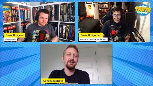 The Brave and the Boys Live Interview with Comic Trove смотреть онлайн