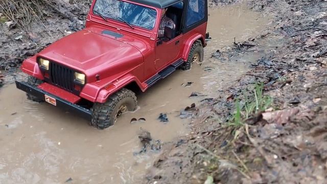 FMS Rochobby Mashigan Jeep Wrangler Crawler Scaler Muddy Saturday #rcadventure #scaleadventure #4x4 смотреть онлайн