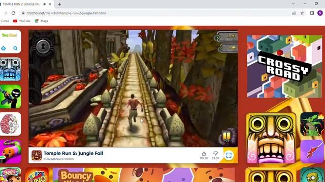 TEMPLE RUN 2 JUNGLE FALL Chơi Temple Run 2 Jungle Fall trên Poki Google Chrome 2022 07 02 14 смотреть онлайн