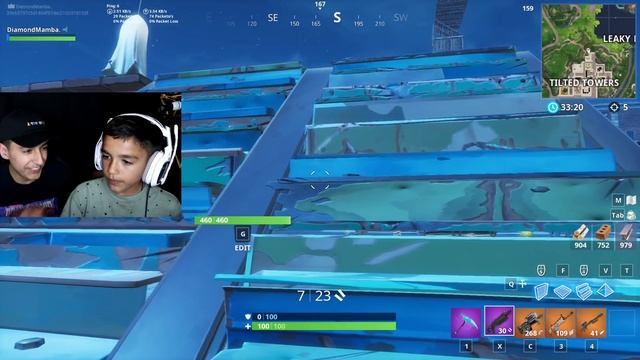 Little Brother 1v1 Against Fortnite Girl Gamer! Hilarious! смотреть онлайн