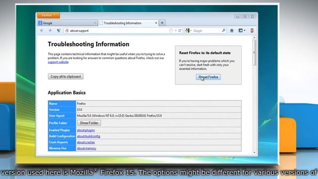 How to Reset Mozilla Firefox to fix issues with it смотреть онлайн