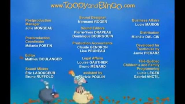 Toopy and Binoo Binoo The Brave End Credits смотреть онлайн