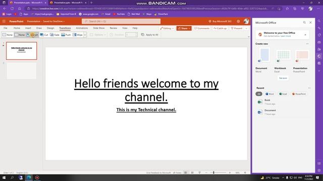 How to use Microsoft POWER POINT/ Microsoft EDGE смотреть онлайн