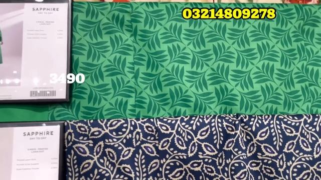 Sapphire New Eid Collection || Chicken Kari Suits Launching On 8 March|| 7March 2024 смотреть онлайн