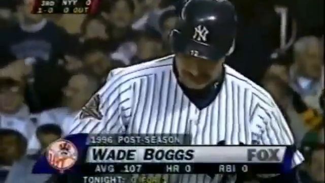 1996 World Series Game 1 Braves @ Yankees смотреть онлайн
