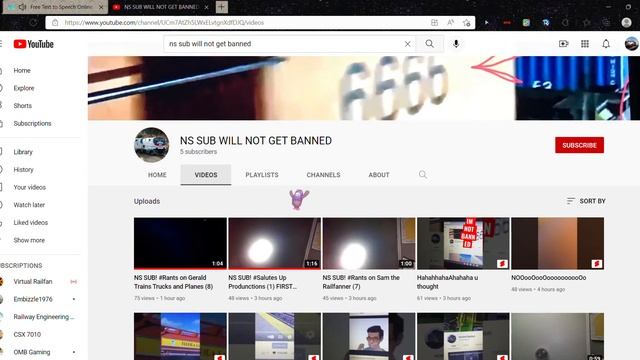 TexasTrains Rants #1 NS SUB WILL NOT GET BANNED смотреть онлайн
