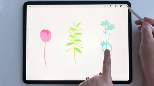 How To Use The Eyedropper Tool In Procreate смотреть онлайн