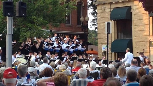 OLO - Ohio LIght Opera at Wooster, Ohio Pt. 5 4th of July 2015 смотреть онлайн