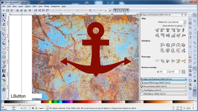 Metal Text - Inkscape Tutorial