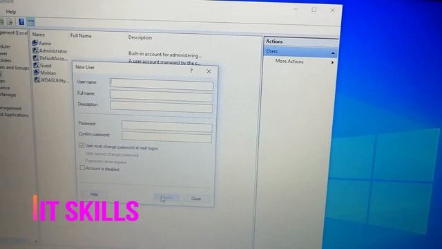 How to create another Login User Account in Windows 10- Local User Account смотреть онлайн