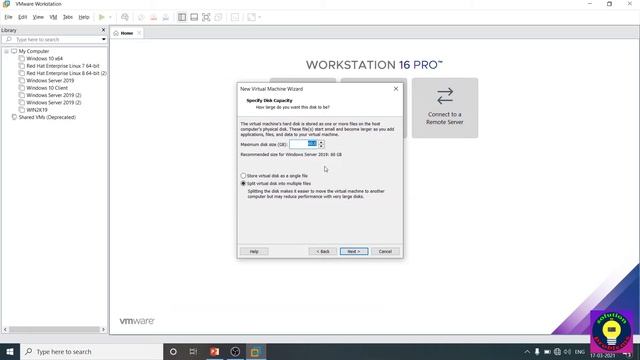 Windows Server 2019 Basic Understanding and Installation in VMware Workstation. смотреть онлайн