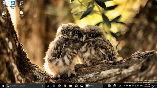 quick look review Windows 10 Insider preview build 16199 Fall creators update new features смотреть онлайн