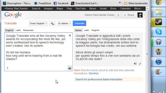 Google Translate upgrades its Text-To-Speech technology. смотреть онлайн