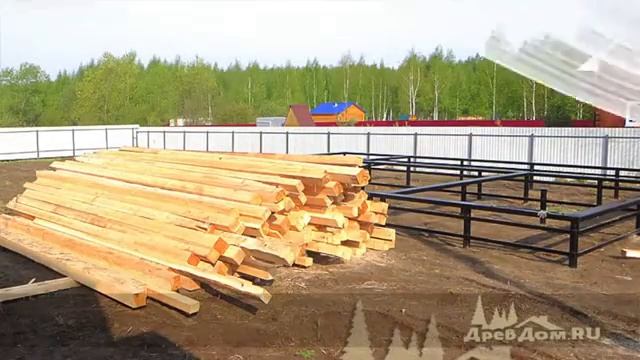 Дом из бруса, МО, д Григорково смотреть онлайн