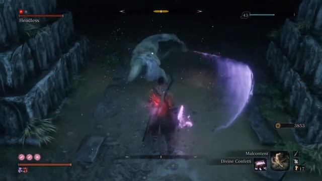 Sekiro - Headless (Fast kill / No Damage) смотреть онлайн
