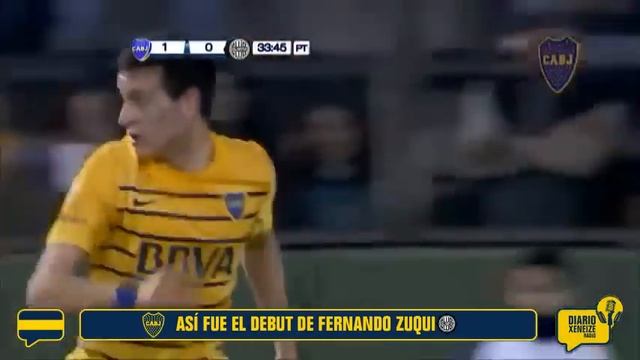 Así fue el debut de Fernando Zuqui смотреть онлайн