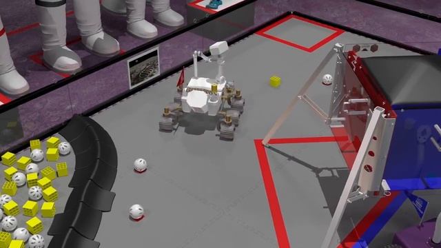 FTC Rover Ruckus 2018 - 2019, Game Animation without Introduction смотреть онлайн