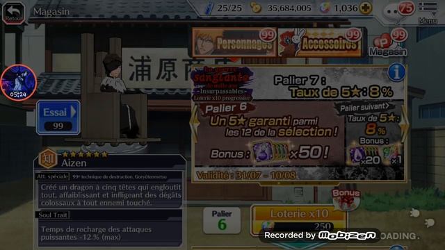 Bleach brave souls invocation pour aizen !! смотреть онлайн