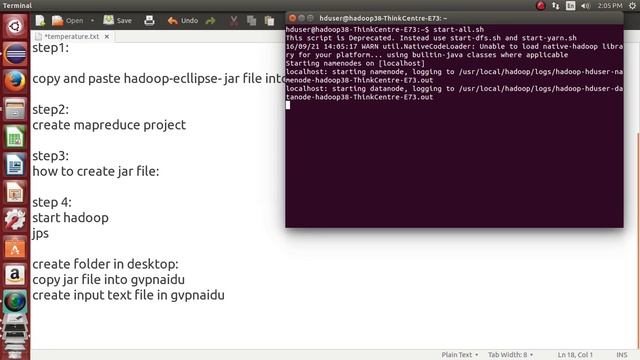 maximum temperature program in hadoop @naidu смотреть онлайн