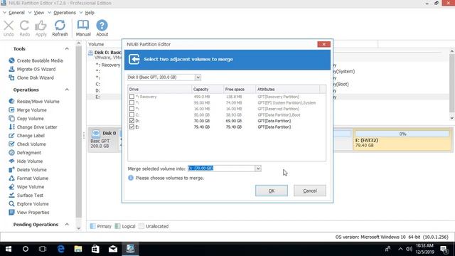 How to merge partitions on Windows 10/8/7 without losing data смотреть онлайн
