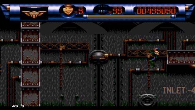 Judge Dredd: Судья Дредд (Sega\Genesis\Mega Drive)-Улицы Мега-Сити и Сбор вооружения #4.