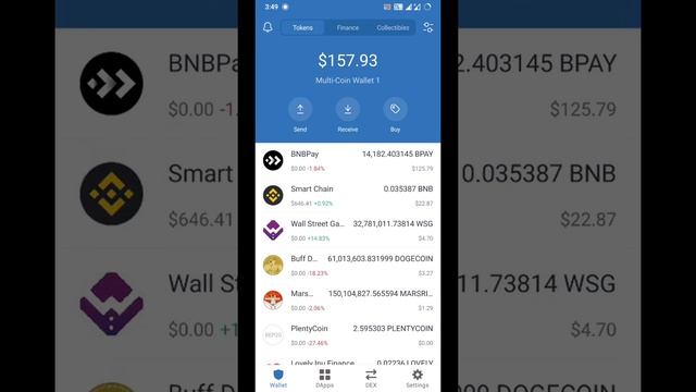Trust wallet Issue Fixed||How to add New Coin||Showing the Value of Coin||With Example #trustwallet смотреть онлайн