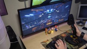 Best Flight Stick for PC Thrustmaster T 16000M FCS HOTAS Controller unboxing review Elite Dangerous