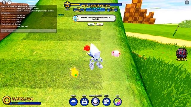 How to get the *NEW CHROME METAL SONIC* in sonic speed simulator смотреть онлайн