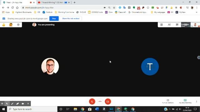 Share Chrome Tab - Google Meet смотреть онлайн