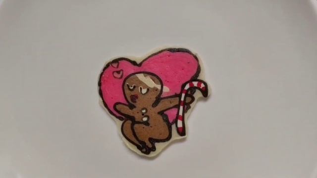 Cookie Run pancake art - Brave cookie and Bright cookie pancake art смотреть онлайн