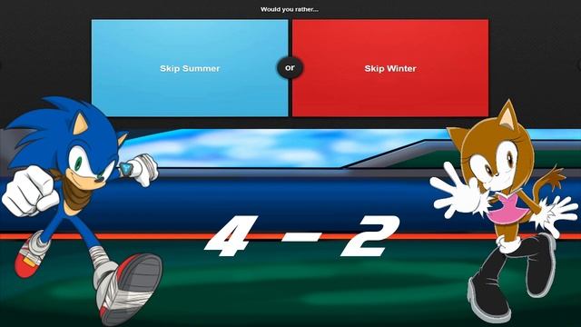 Brave & Boom Sonic Plays Would You Rather - Boom Sonic The Gamer King