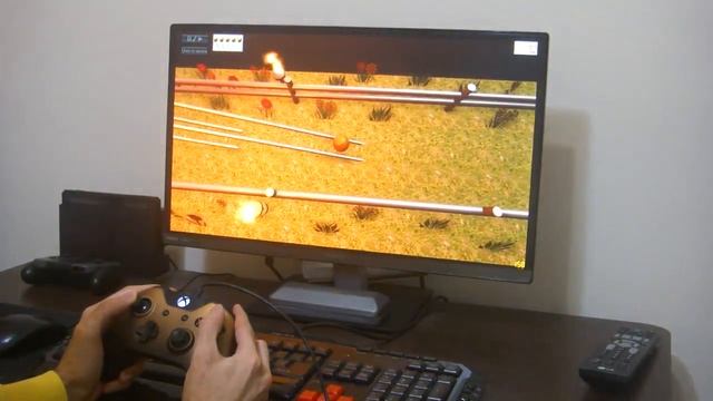 My first important attempt to create a video game (The Brave Ball) смотреть онлайн