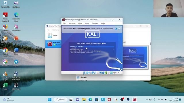 Cara menginstal Kali Linux 2022 .4 menggunakan virtual box di windows 11 смотреть онлайн
