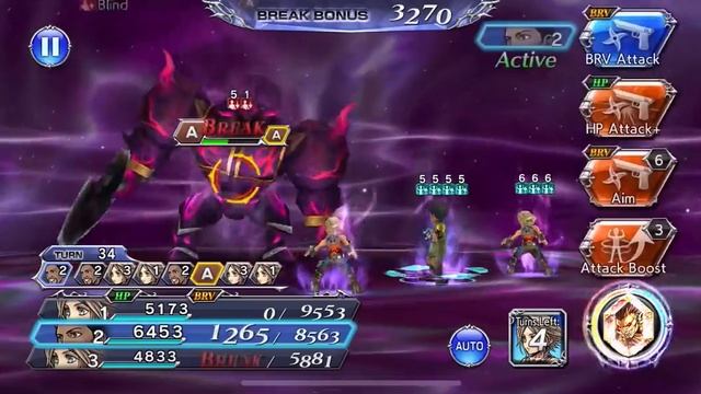 Dissidia Final Fantasy Opera Omnia [Power & Magic Chasm] - Rising (Lv. 70) Ft. Sazh смотреть онлайн