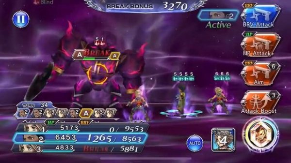 Dissidia Final Fantasy Opera Omnia [Power & Magic Chasm] - Rising (Lv. 70) Ft. Sazh