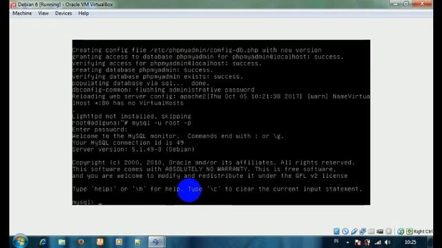 Konfigurasi Database server Debian 6.0.5 By Adiguna152 смотреть онлайн