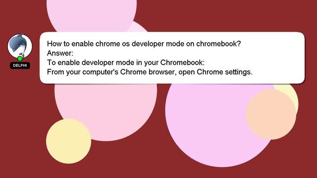 How to enable chrome os developer mode on chromebook? смотреть онлайн
