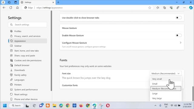 How To Change Font Size in Microsoft Edge Browser [Guide] смотреть онлайн