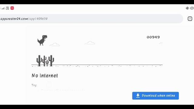 Chrome Dino game amazing run up смотреть онлайн