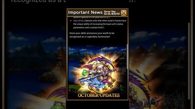 The New October Update For Brave Frontier смотреть онлайн
