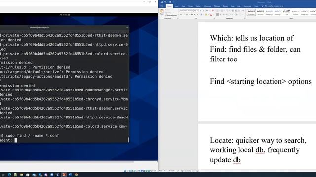 Mod 2.4 Navigating through files and directories смотреть онлайн