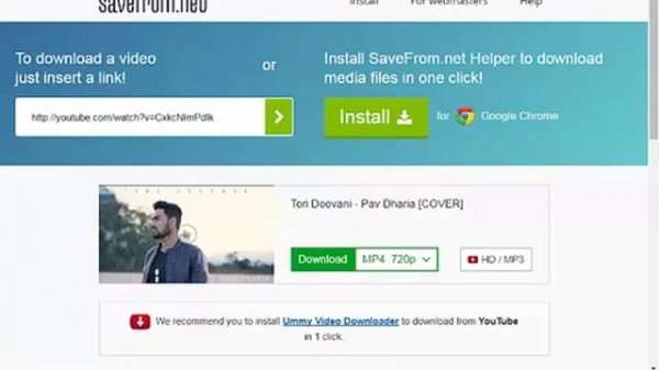 how to download video
