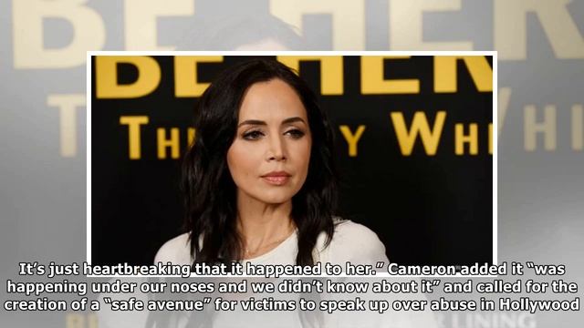 James Cameron praising the brave Eliza Dushku over allegations of abuse смотреть онлайн