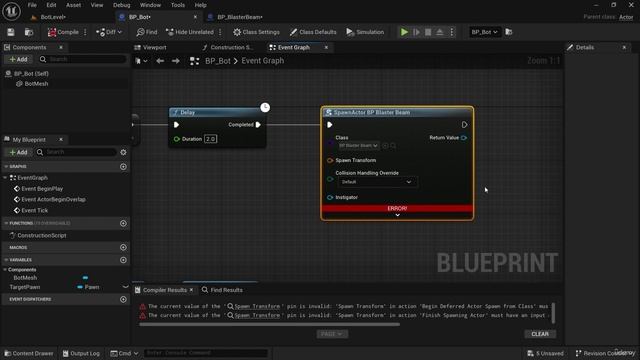 4.6. Spawning Actors смотреть онлайн