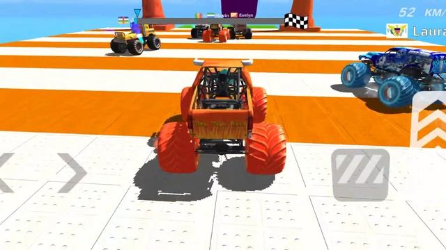 3D Ramp Monster truck game Android game 😍#joriyagaming# смотреть онлайн